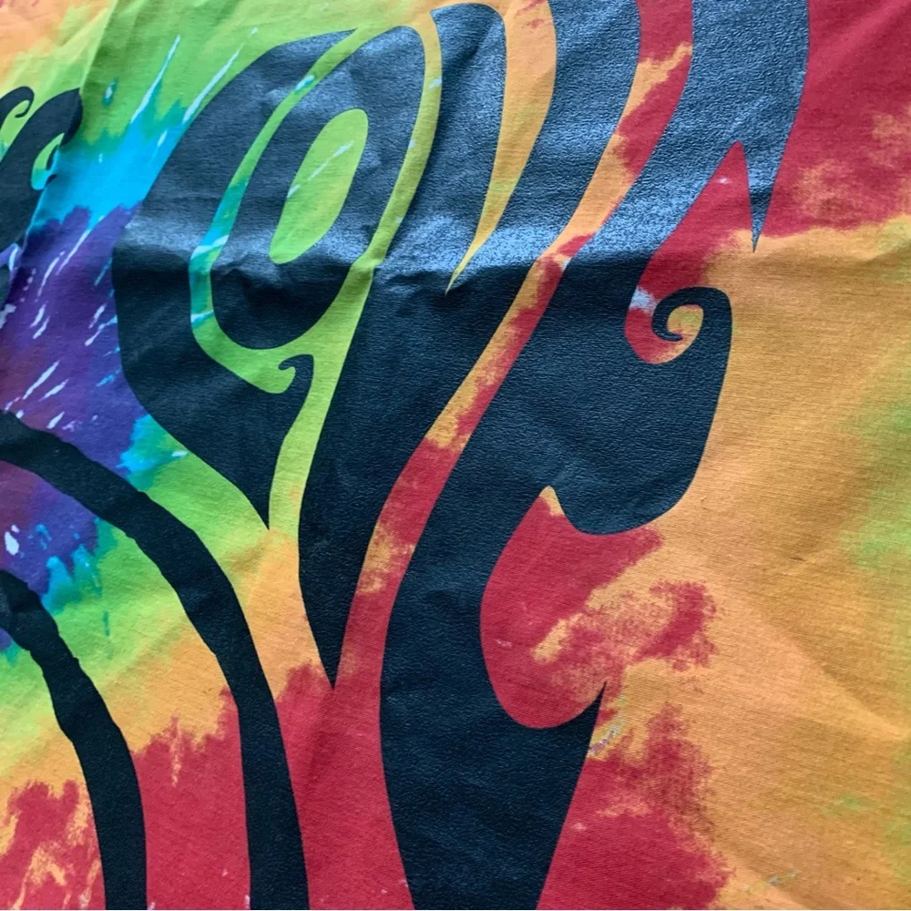 Make Love Not War Tapestry Tie Dye Wall Decor Banner NWOT